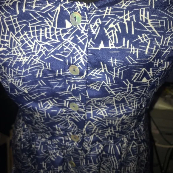 Forever21 Blue And White Dress - Picture 3 of 5